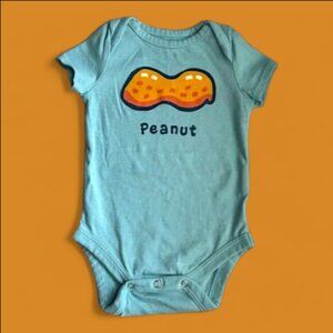 Life Is Good Peanut Onesie 0-3m